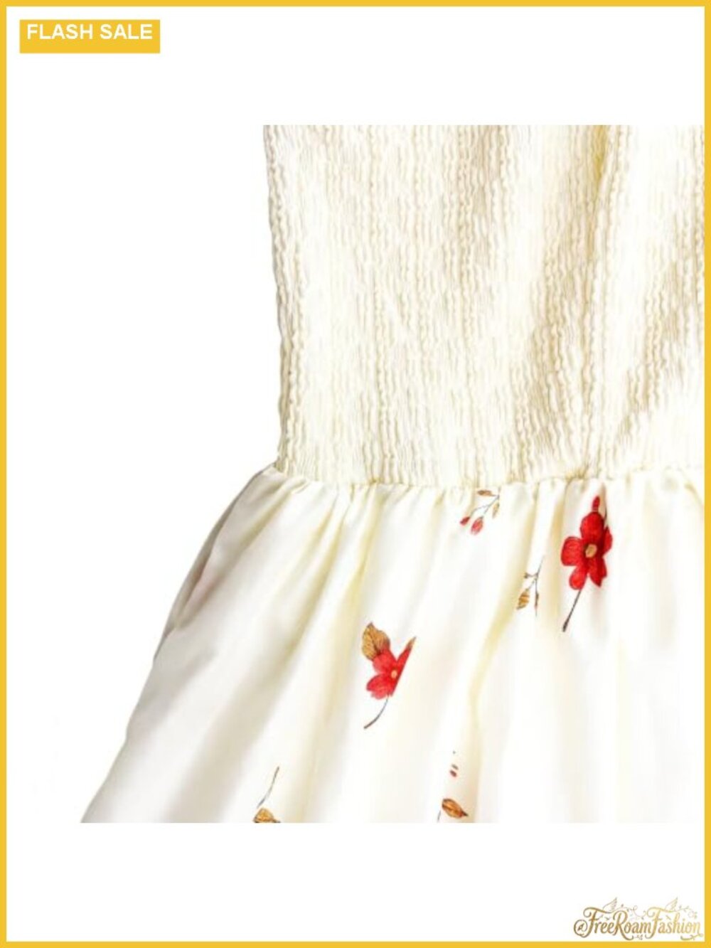 Western Boho Spaghetti Strap Mini Dress Backless Deep V Neck Floral High Low - Picture 3 of 5